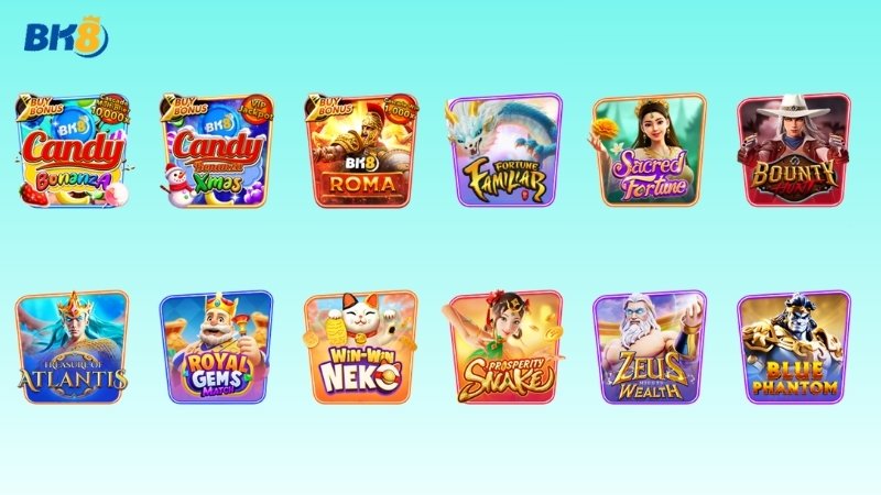 Danh mục slot game BK8 thu hút nhiều cược thủ