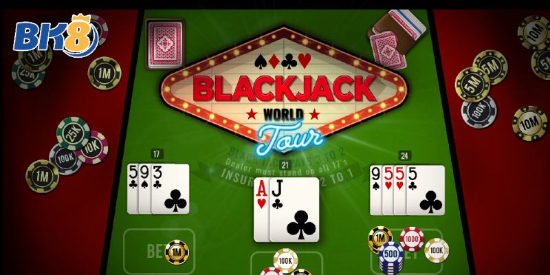 Hướng dẫn cách chơi Blackjack BK8 dễ thắng